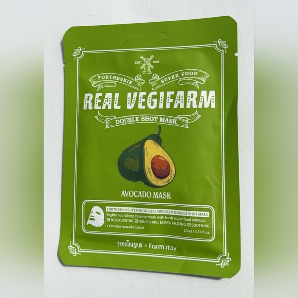 Real vegifarm double sho mask